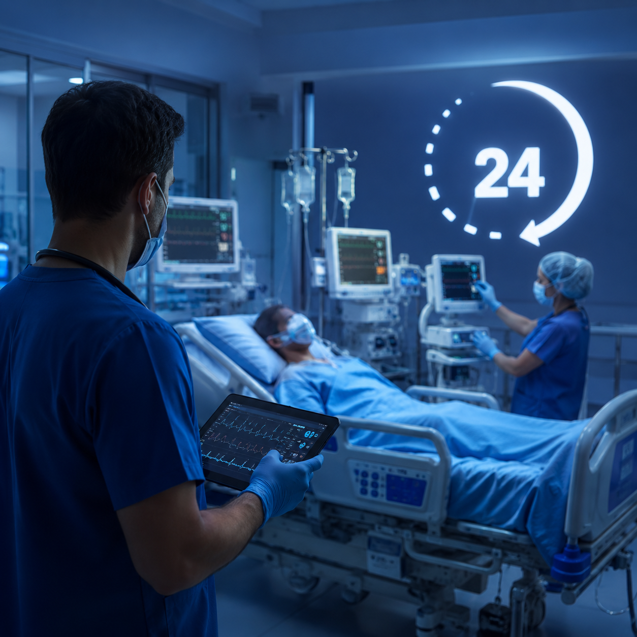 24-Hour Intensivist Coverage