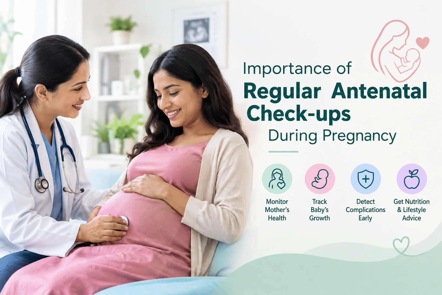 Importance of regular antenatal check ups