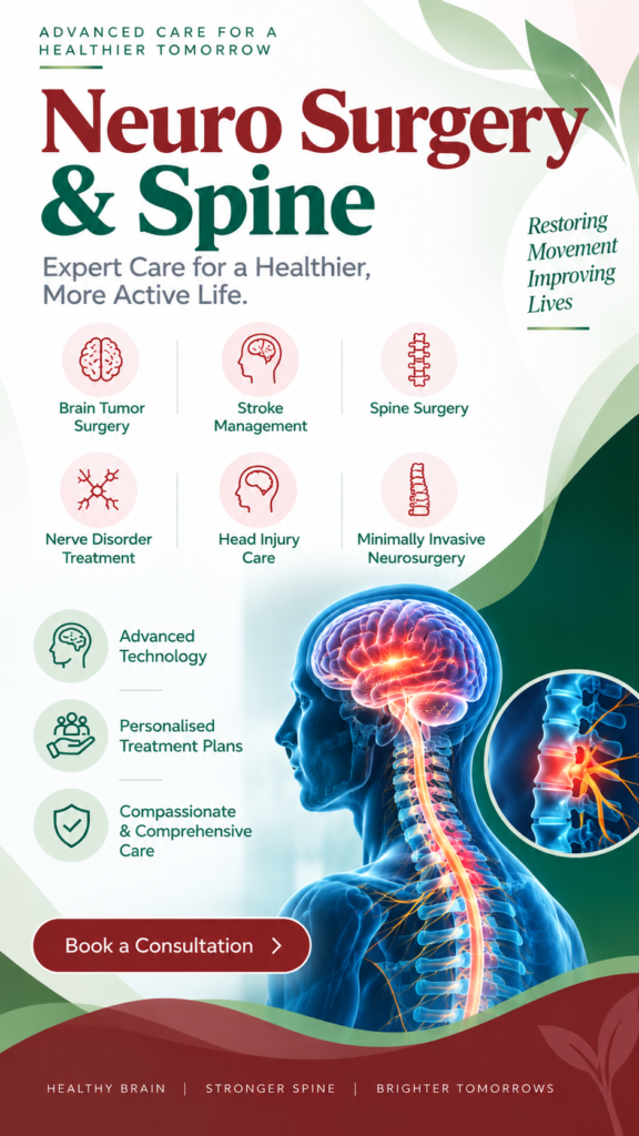 Neuro surgeon Dr Deepak