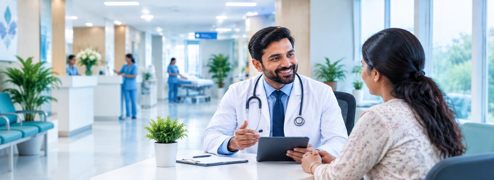Doctor consultation at Jeevika Hospital