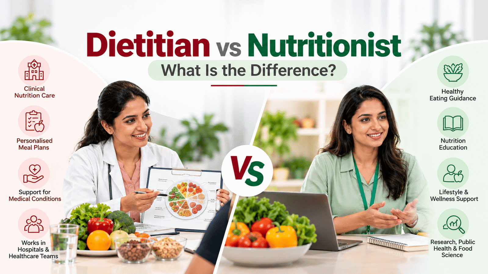 Dietitian vs Nutritionist
