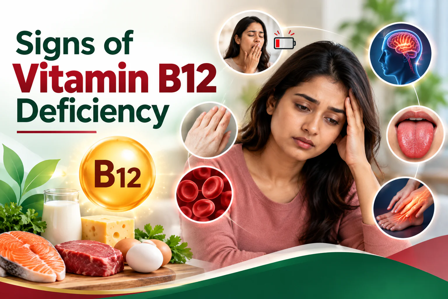 Signs of Vitamin B12 Deficiency